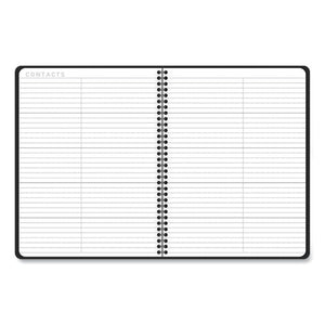 Contemporary Lite Weekly-monthly Planner, 11 X 8.25, Black, 2022