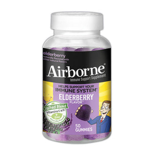 Immune Support Gummies With Elderberry, 50-bottle