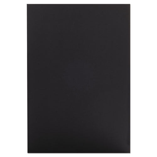 Cfc-free Polystyrene Foam Board, 20 X 30, Black Surface And Core, 10-carton