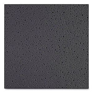 Fine Fissured Ceiling Tiles, Non-directional, Square Lay-in (0.94"), 24" X 24" X 0.63", Black, 16-carton
