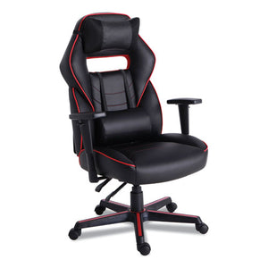 Racing Style Ergonomic Gaming Chair, Supports 275 Lb, 15.91" To 19.8" Seat Height, Black-gray Trim Seat-back, Black-gray Base