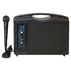 ESAPLS222A - Bluetooth Audio Portable Buddy With Wired Mic, 50w, Black
