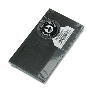 ESAVE21082 - Felt Stamp Pad, 6 1-4 X 3 1-4, Black