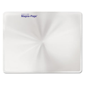 ESBAL819007 - 2x Magna-Page Full-Page Magnifier W-molded Fresnel Lens, 8 1-4" X 10 3-4"