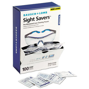 ESBAL8574GM - Sight Savers Premoistened Lens Cleaning Tissues, 100 Tissues-box