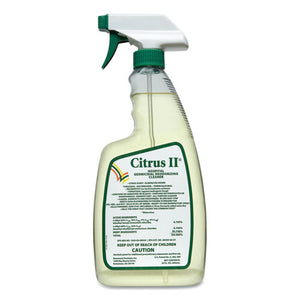Hospital Germicidal Deodorizing Cleaner, Citrus Scented, 22 Oz Spray Bottle, 12-carton