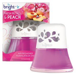ESBRI900134EA - Scented Oil Air Freshener Diffuser, Fresh Petals And Peach, Pink, 2.5oz