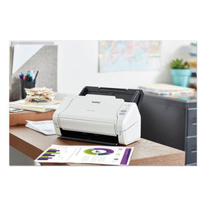 Ads2700w Wireless High-speed Color Duplex Desktop Document Scanner With Touchscreen Lcd