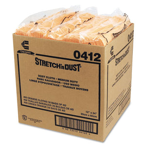 ESCHI0412 - Stretch 'n Dust Cloths, 11 5-8 X 24, Yellow, 40 Cloths-pack, 10 Packs-carton