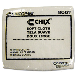 ESCHI8007 - Soft Cloths, 13 X 15, White, 1200-carton