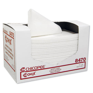 ESCHI8470 - Sports Towels, 14 X 24, White, 100 Towels-pack, 6 Packs-carton