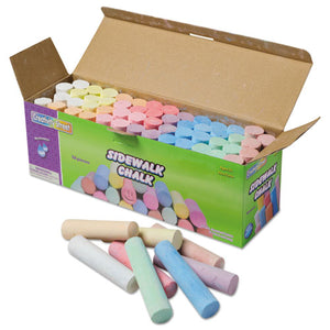 ESCKC1752 - Sidewalk Chalk, 4 X1 Dia. Jumbo Stick, 12 Assorted Colors, 52 Pieces-each Case