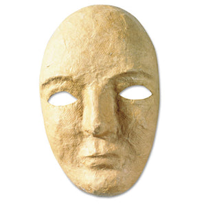 ESCKC4190 - Paper Mache Mask Kit, 8 X 5 1-2"