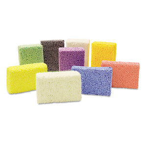 ESCKC9651 - Squishy Foam Classpack, Assorted Colors, 36 Blocks