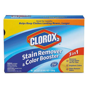 ESCLO03098 - Stain Remover And Color Booster Powder, Original, 49.2oz Box, 4-carton