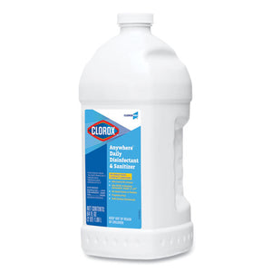 Anywhere Daily Disinfectant And Sanitizer, 64 Oz Bottle, 6-carton