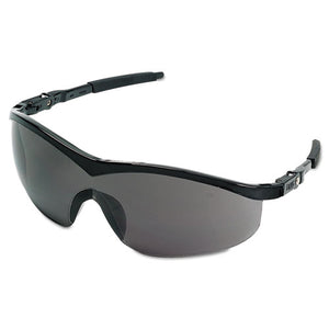 ESCRWST112AF - Storm Safety Glasses, Black Frame, Gray Lens, Nylon-polycarbonate