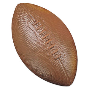 ESCSIFFC - Coated Foam Sport Ball, For Football, Playground Size, Brown