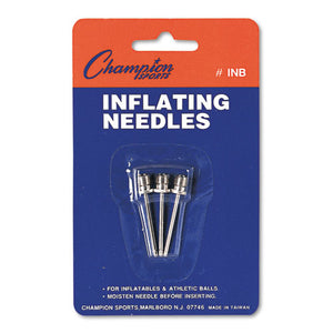 ESCSIINB - Nickel-Plated Inflating Needles For Electric Inflating Pump, 3-pack