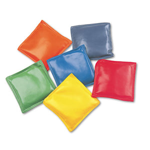 ESCSIMBB4SET - Bean Bag Set, Vinyl, 4", Assorted Colors, Dozen