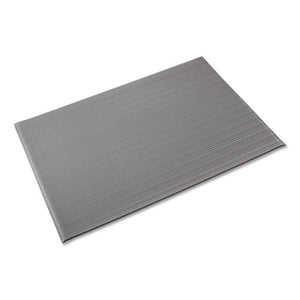 ESCWNFL2436GY - Ribbed Vinyl Anti-Fatigue Mat, 24 X 36, Gray