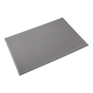 ESCWNFL3660GY - Ribbed Anti-Fatigue Mat, Vinyl, 36 X 60, Gray