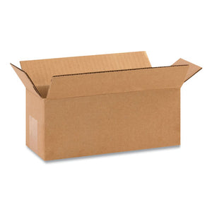 Fixed-depth Shipping Boxes, 275 Lb Mullen Rated, Regular Slotted Container (rsc), 24 X 12 X 12, Brown Kraft, 25-bundle