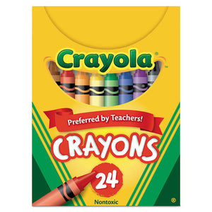 ESCYO520024 - Classic Color Crayons, Tuck Box, 24 Colors