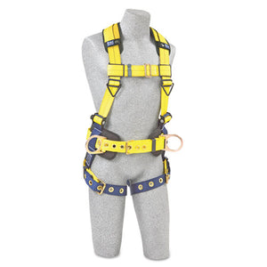 ESDBS1101655 - Full-Body Harness, Tongue Buckles, Side-back D-Rings, Large, 420lb Capacity
