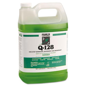 ESFKLF248022 - Q-128 Germicidal Detergent, Pine Forest Scent, Liquid, 1 Gal. Bottle, 4-carton