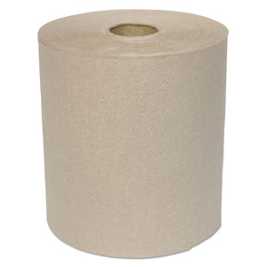 ESGEN1826 - Hardwound Roll Towels, 1-Ply, Kraft, 8" X 700 Ft, 6-carton