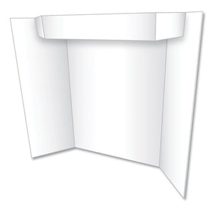 ESGEO27367B - Too Cool Tri-Fold Poster Board, 24 X 36, White-white