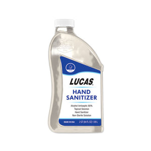 Liquid Hand Sanitizer, 0.5 Gal Bottle, Unscented, 6-carton