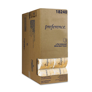 ESGPC1824001 - Two-Ply Embossed Bath Tissue, Dispenser Box, 550 Sheets-roll, 40 Rolls-carton