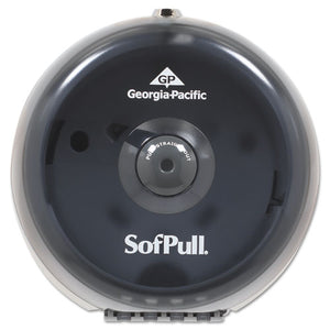 ESGPC56513 - Sofpull Mini Centerpull Bath Tissue Dispenser, 8 3-4w X 7d X 9h, Smoke