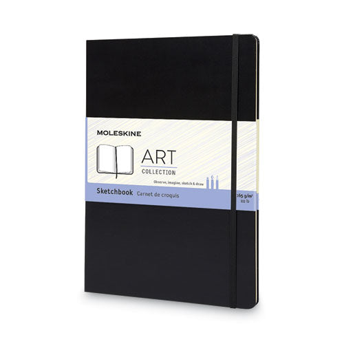 Art Collection Watercolor Album, Black Cover, 5 X 8.25, 48 Sheets