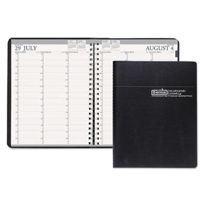 ESHOD257202 - RECYCLED PROFESSIONAL ACADEMIC WEEKLY PLANNER, 8-1-2 X 11, BLACK, 2018-2019