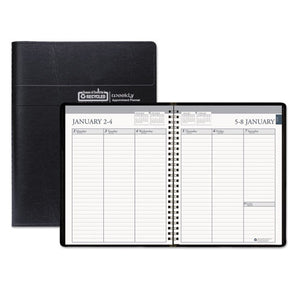 ESHOD25802 - RECYCLED WEEKLY APPOINTMENT BOOK, RULED WITHOUT TIMES, 6 7-8 X 8.75, BLACK, 2019