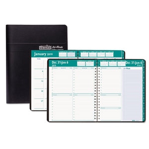 ESHOD29402 - RECYCLED EXPRESS TRACK WEEKLY-MONTHLY APPOINTMENT BOOK, 5 X 8, BLACK, 2019-2020