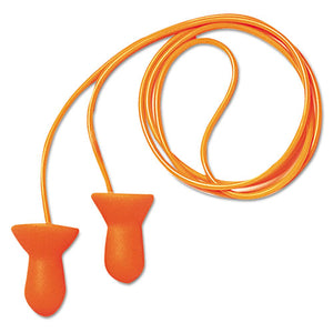 ESHOWQD30 - Quiet Multiple-Use Earplugs, Corded, 26nrr, Orange-blue, 100 Pairs