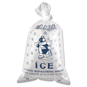 ESIBSIC1221 - Ice Bag, 12 X 21, 10lb Capacity, 1.5mil, Clear-blue, 1000-carton