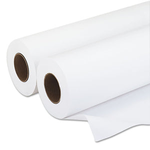 Amerigo Wide-format Paper, 3" Core, 20 Lb, 18" X 500 Ft, Smooth White, 2-pack