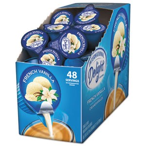 ESITD02282 - Flavored Liquid Non-Dairy Coffee Creamer, French Vanilla, 0.4375 Oz Cup, 48-box