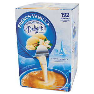 ESITD827981 - Flavored Liquid Non-Dairy Coffee Creamer, French Vanilla, 0.4375 Oz Cups, 192-ct