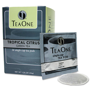 ESJAV20700 - Tea Pods, Tropical Citrus Green, 14-box
