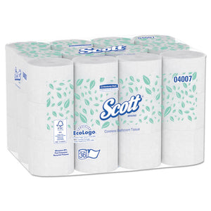 ESKCC04007 - Coreless 2-Ply Roll Bathroom Tissue, 1000 Sheets-roll, 36 Rolls-carton