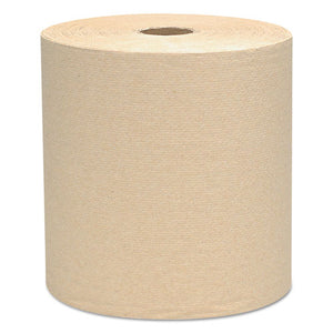 ESKCC04142 - Hard Roll Towels, 1.5" Core, 8 X 800ft, Natural, 12 Rolls-carton