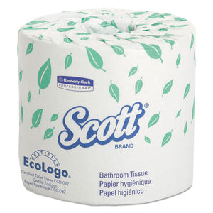 ESKCC05102CT - Standard Roll Bathroom Tissue, 1-Ply, 1210 Sheets-roll, 80 Rolls-carton