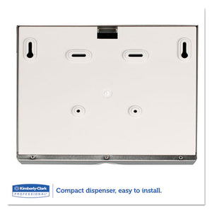 ESKCC09216 - Windows Scottfold Compact Towel Dispenser, 10 3-5 X 9 X 4 3-4, Stainless Steel