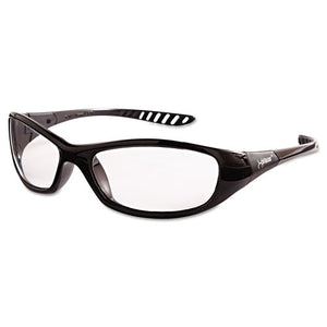 ESKCC20539 - V40 Hellraiser Safety Glasses, Black Frame, Clear Lens